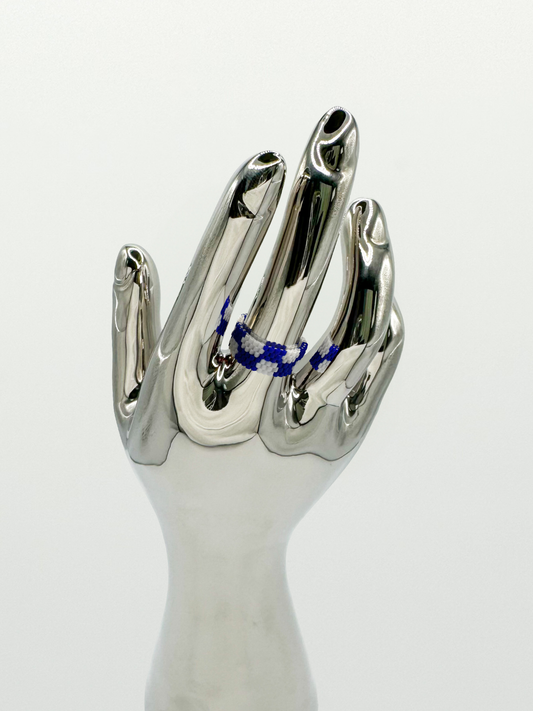 ◎ CHECKER RING: ROYAL