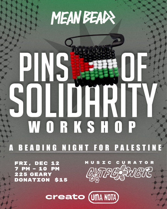 -🇵🇸 PINS OF SOLIDARITY WORKSHOP
