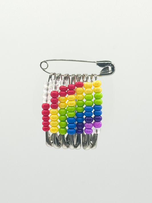🧷 RAINBOW PIN BROOCH