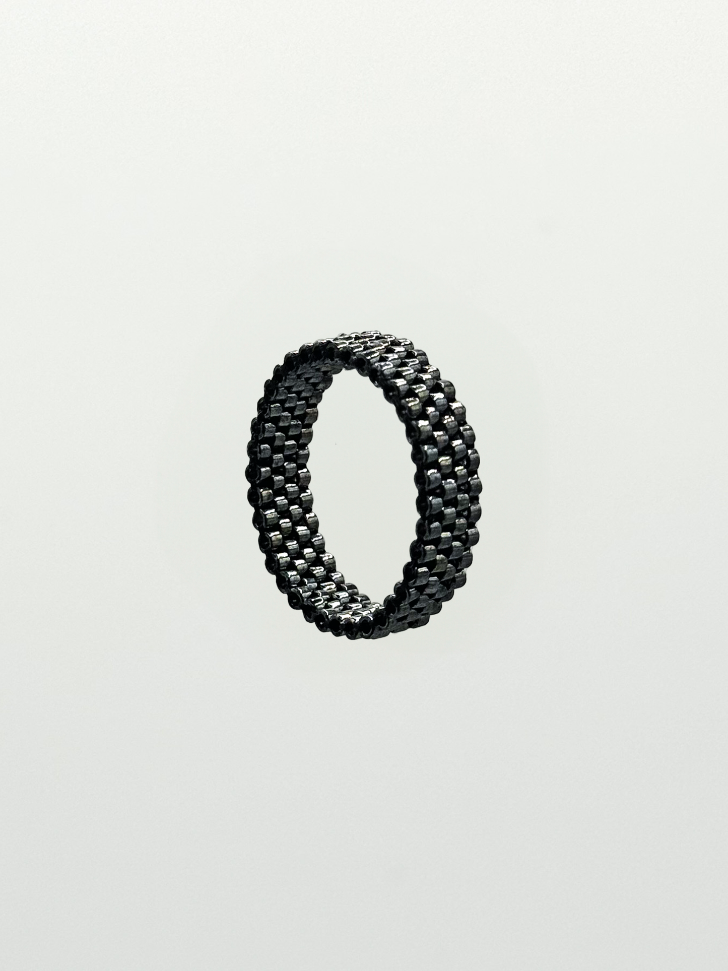 -NEW- ◎ SHINY CHARCOAL RING