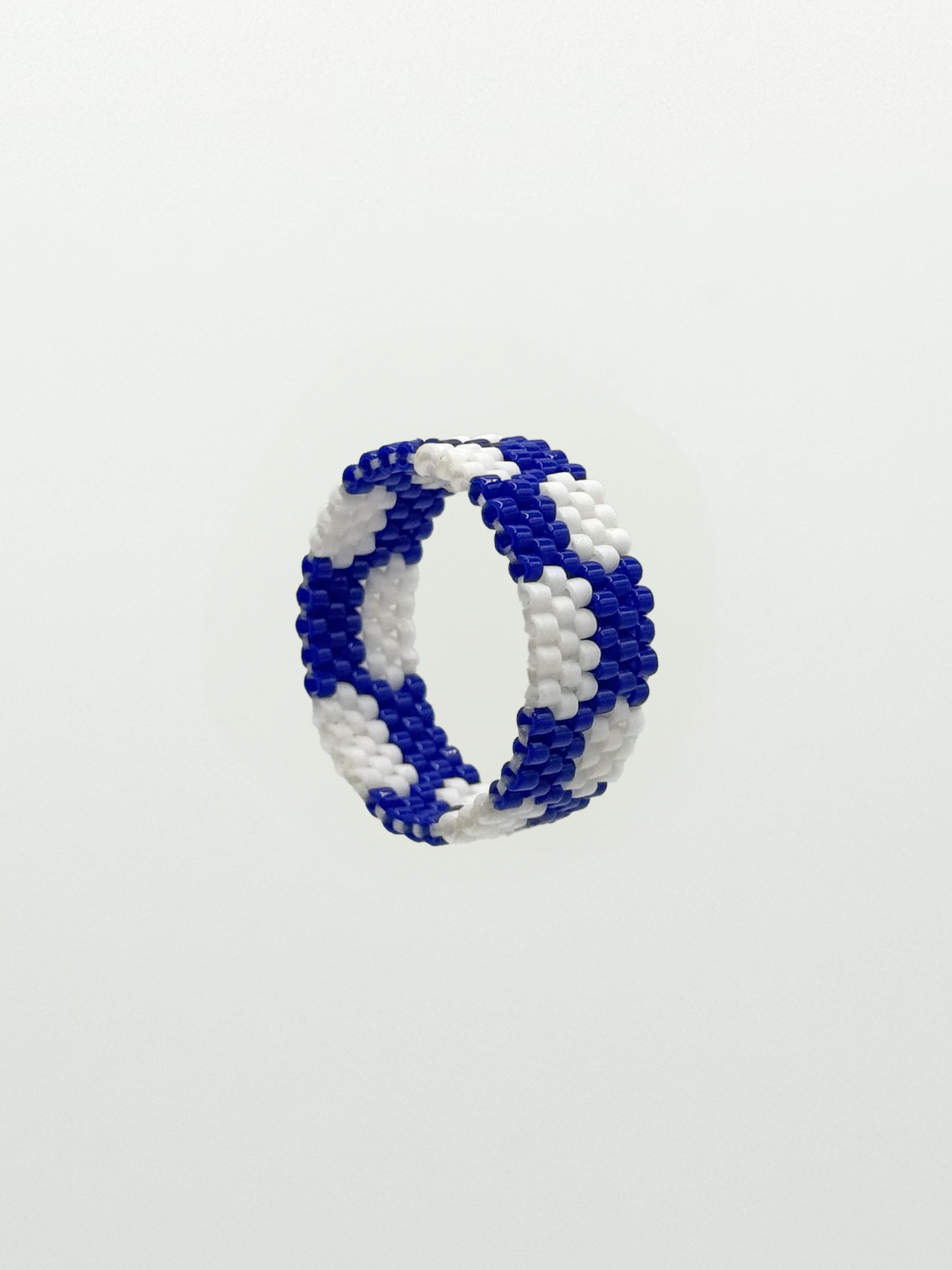 -NEW- ◎ CHECKER RING: ROYAL
