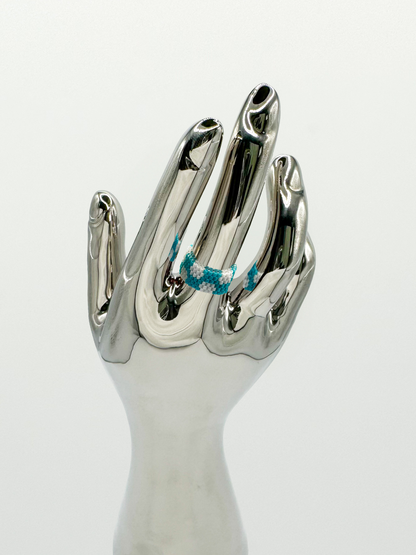 -NEW- ◎ CHECKER RING: CLOUDS